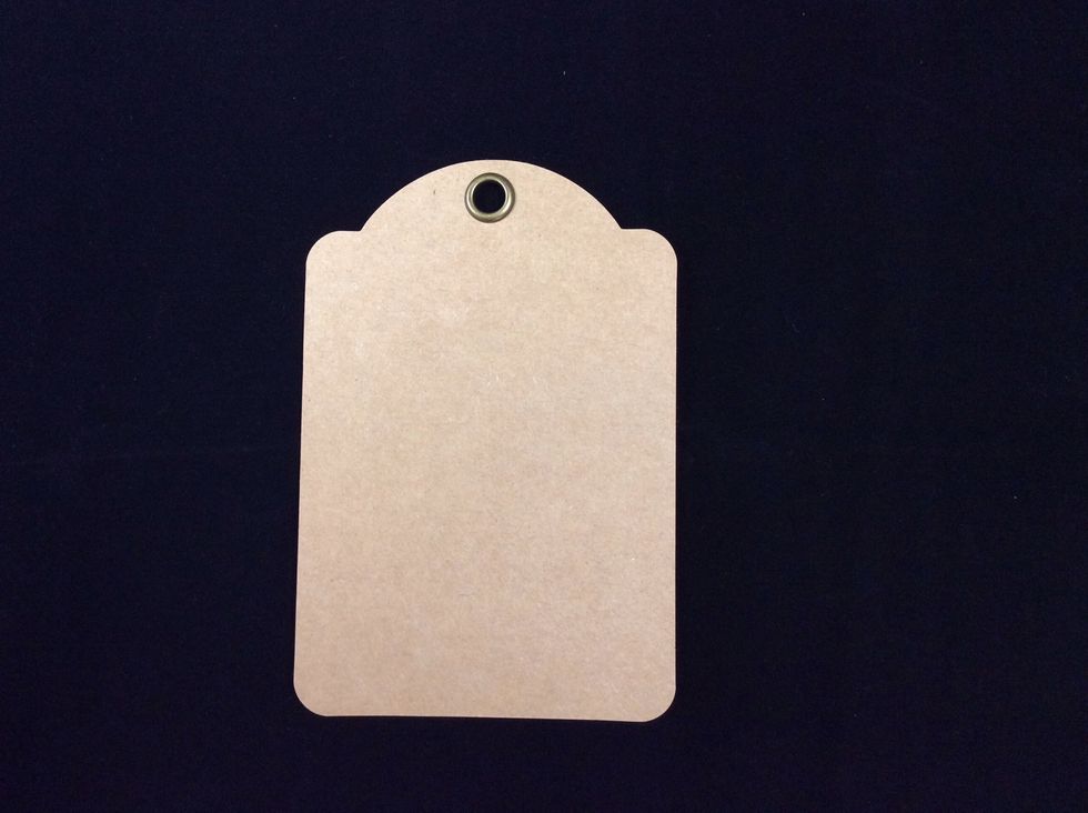 The base tag for this project is from the graphic 45 regular tag album kraft colour.