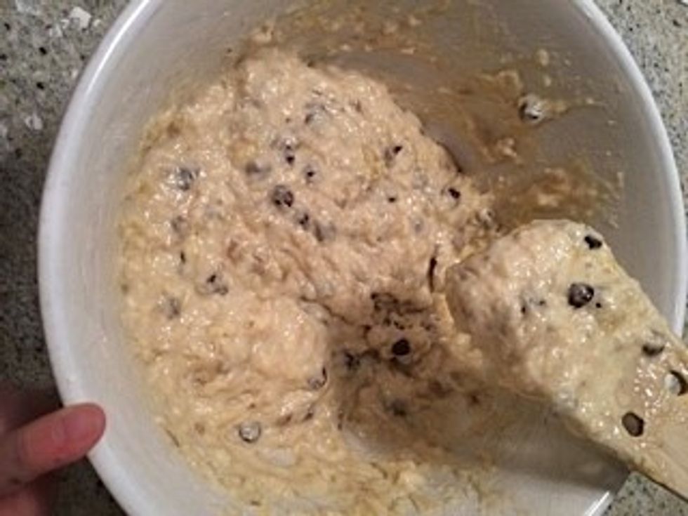 The batter will be lumpy.
