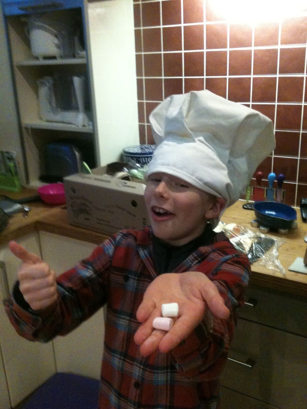The best chef in the photo.