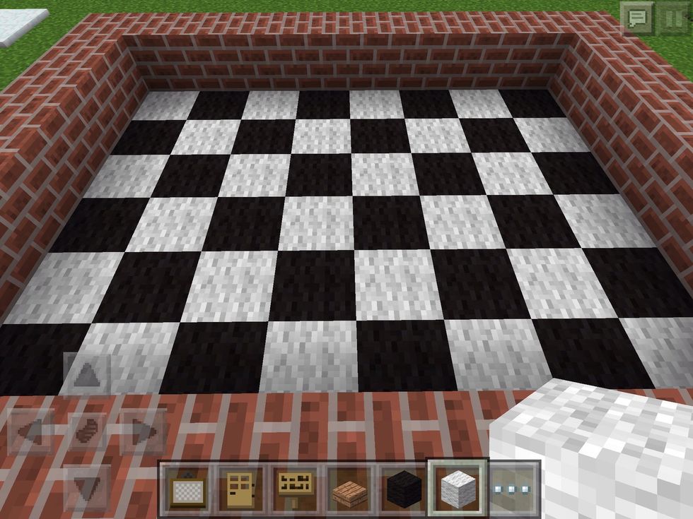 The best kitchen floor is your typical black and white checkerboard! However, wood planks are just as good.