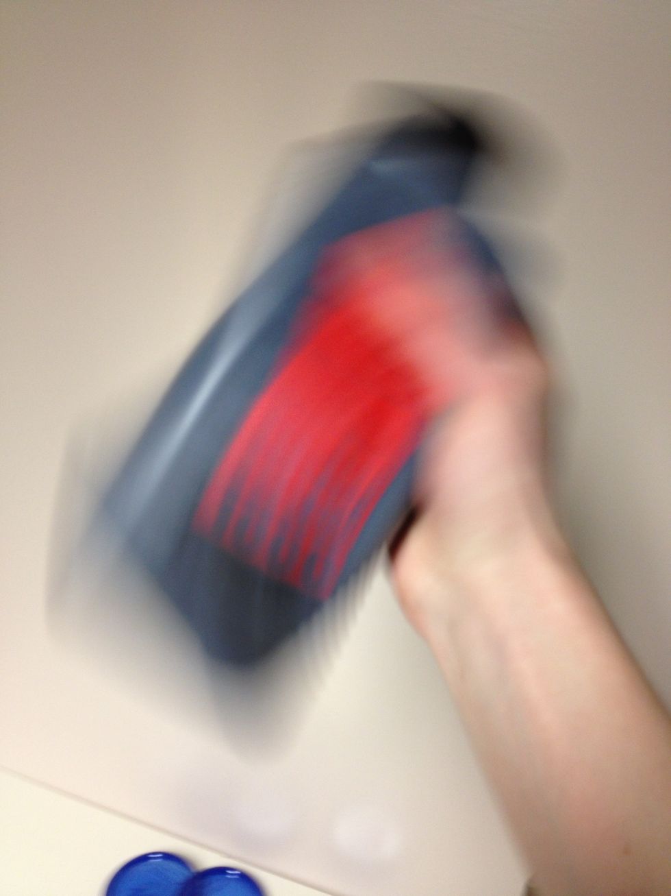 The Blix is still has a bit of pressure to let off so cap it, shake it then release the pressure a few times. (It will blow the lid off your developing tank otherwise.)