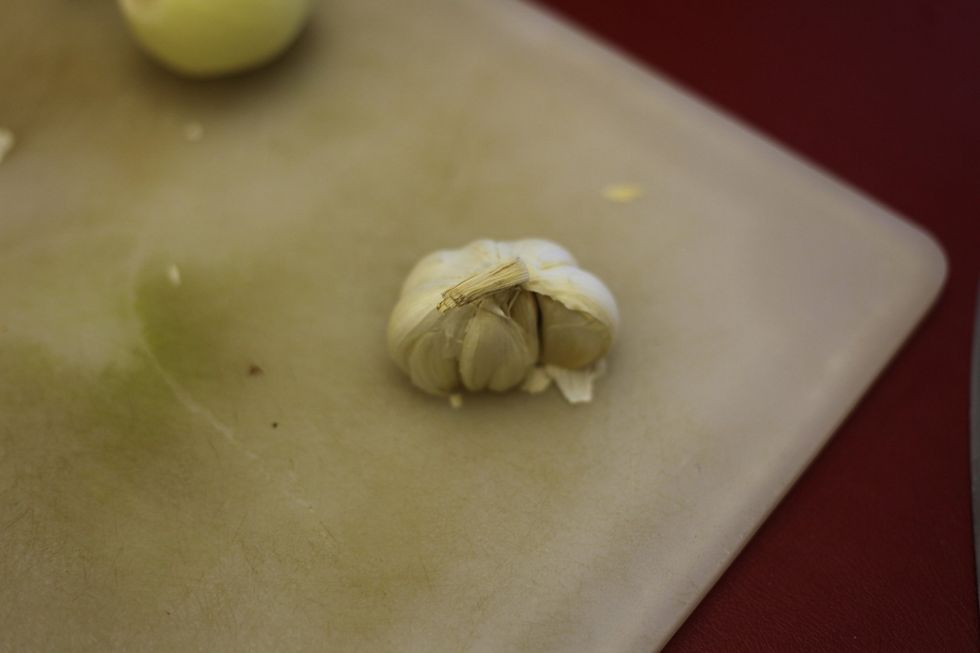 The blood pressure helper. Use as much garlic as you want if you want a strong taste. In this case half is enough for 500 GM.