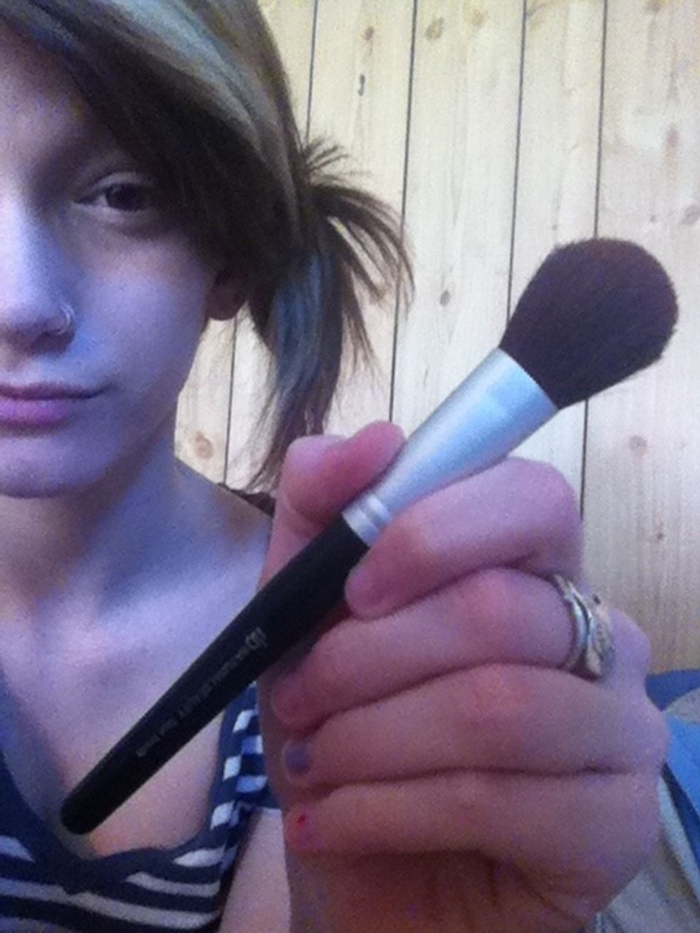 The blush brush i use. I don't care at all for brush name brands. I just go by the labels for what it's used for.