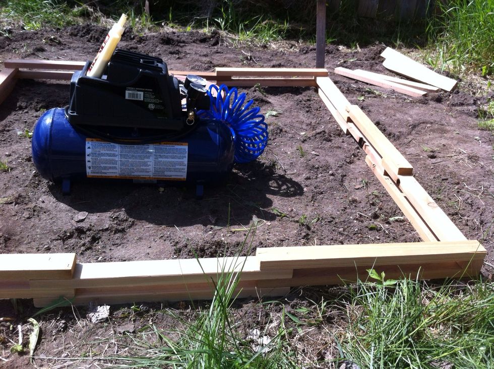 The box is taking shape.