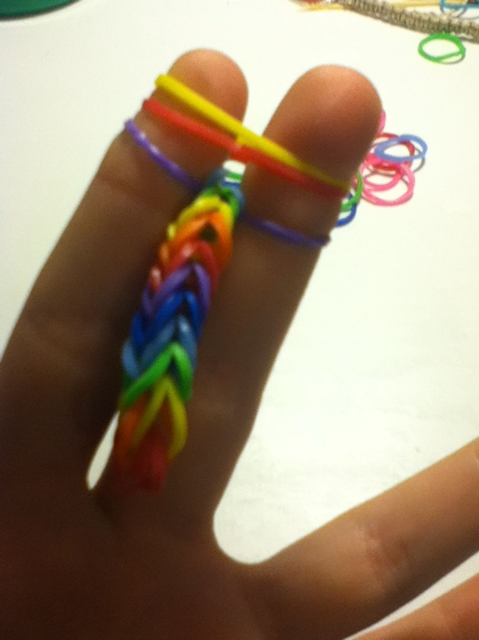 The bracelet will get longer and longer.