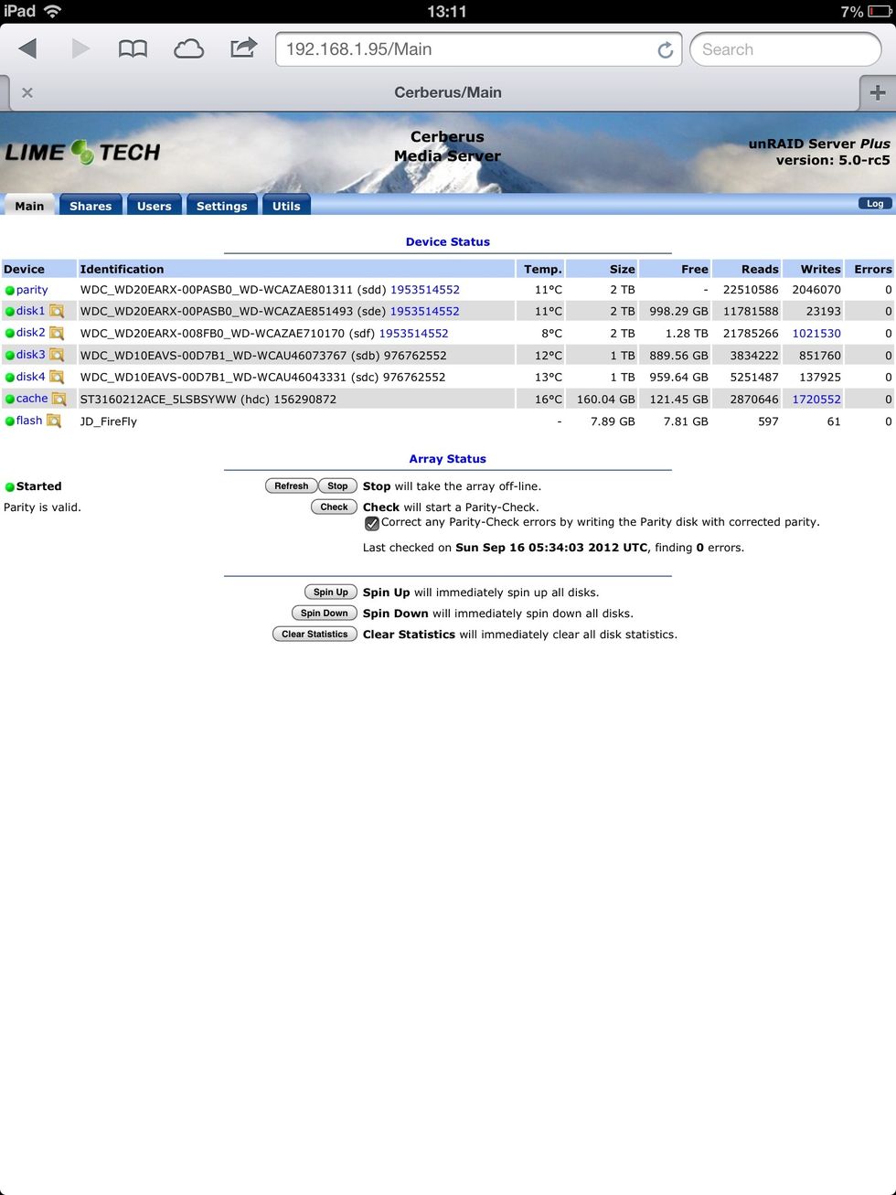 The browser menus are self explanatory, and let you configure all sorts of settings. Unraid is not for technophobes, but is an excellent and cheap solution for anyone remotely useful with tech.