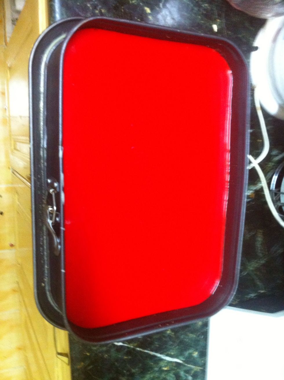 the cake is now ready