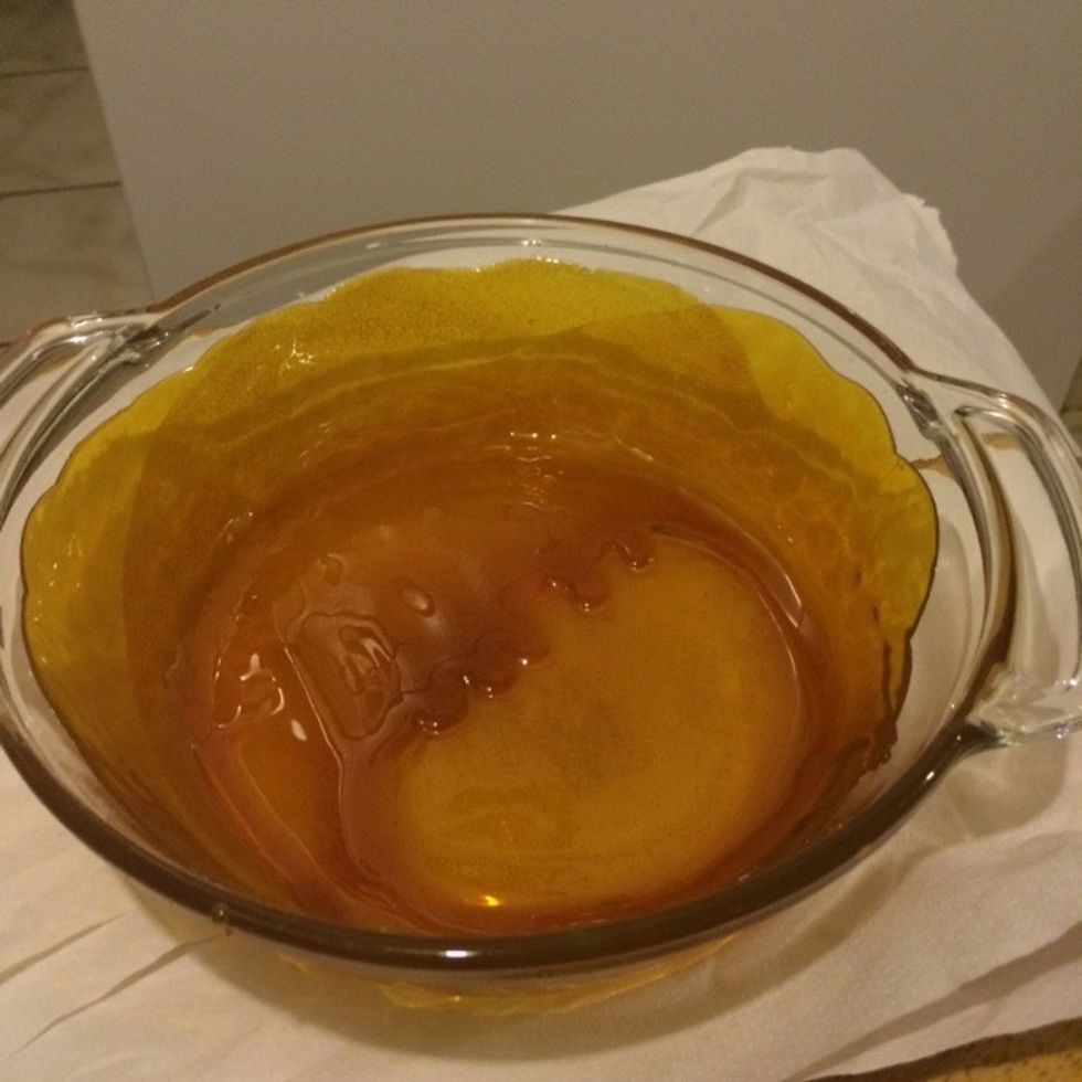 The caramel doesn't have to be in perfect swirl :)