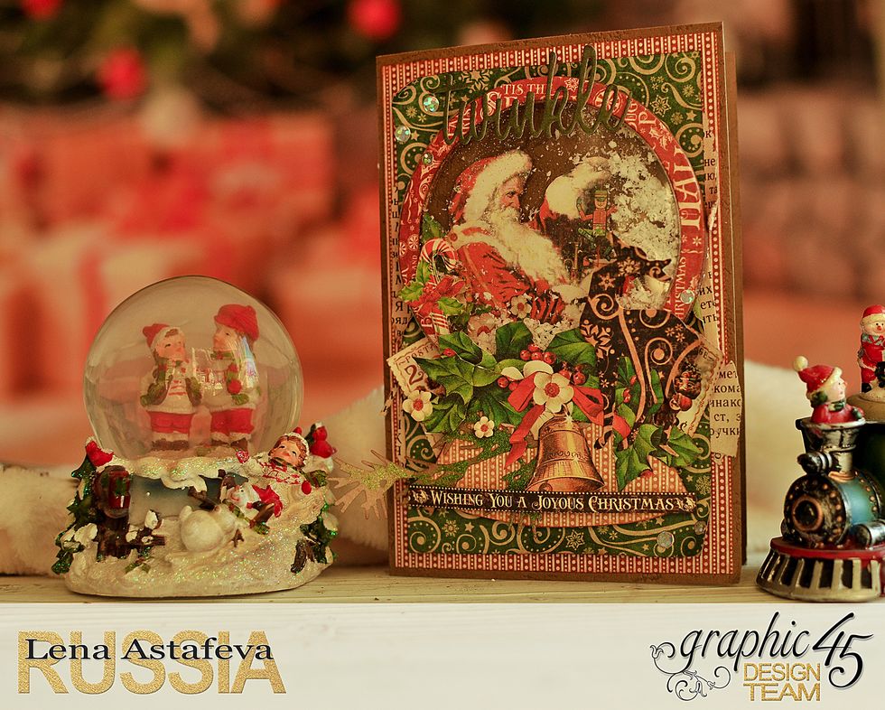 The card is read, we can give it as a gift