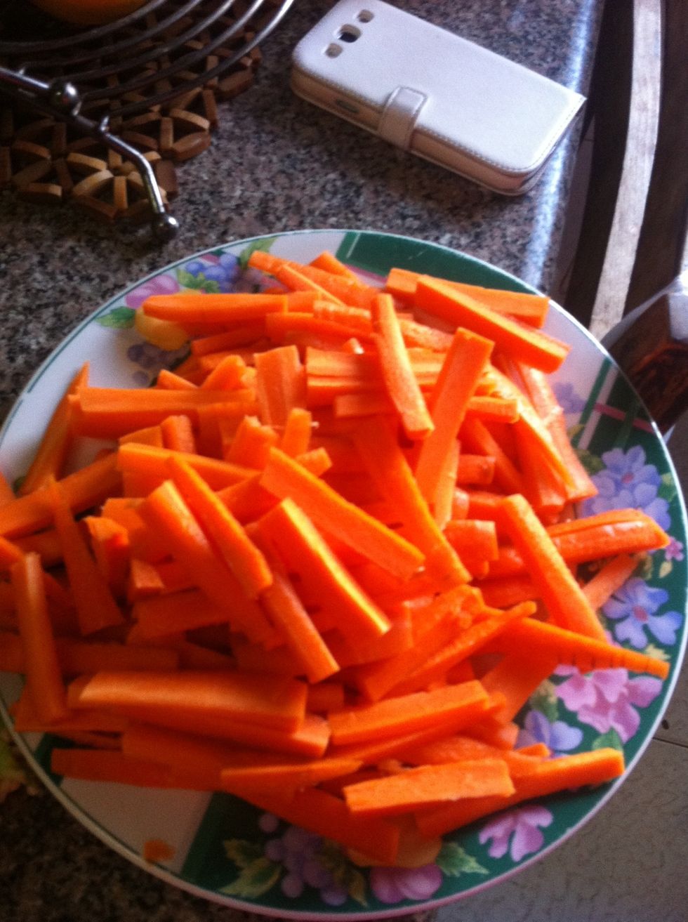 The carrot too....