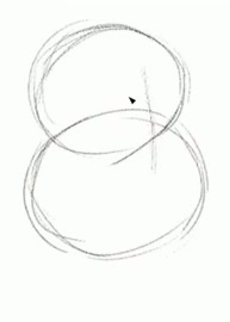 The center guideline do not have to be long.