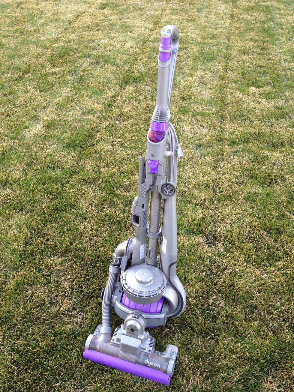 The chassis ready for action. *note: does not work on lawn.