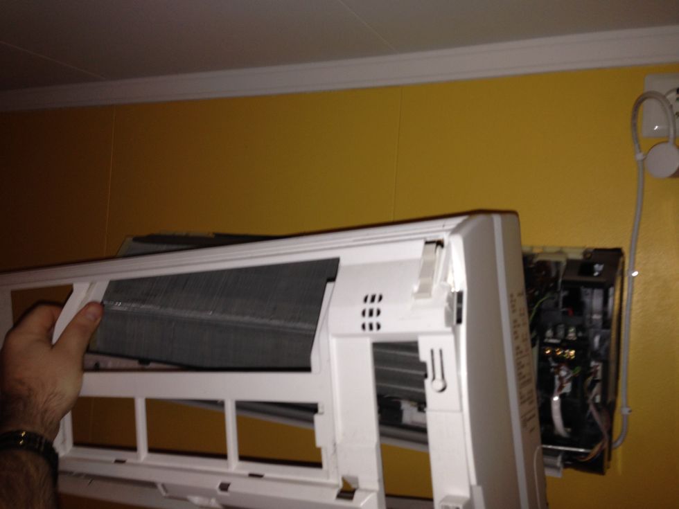 The chassis should come off easily.