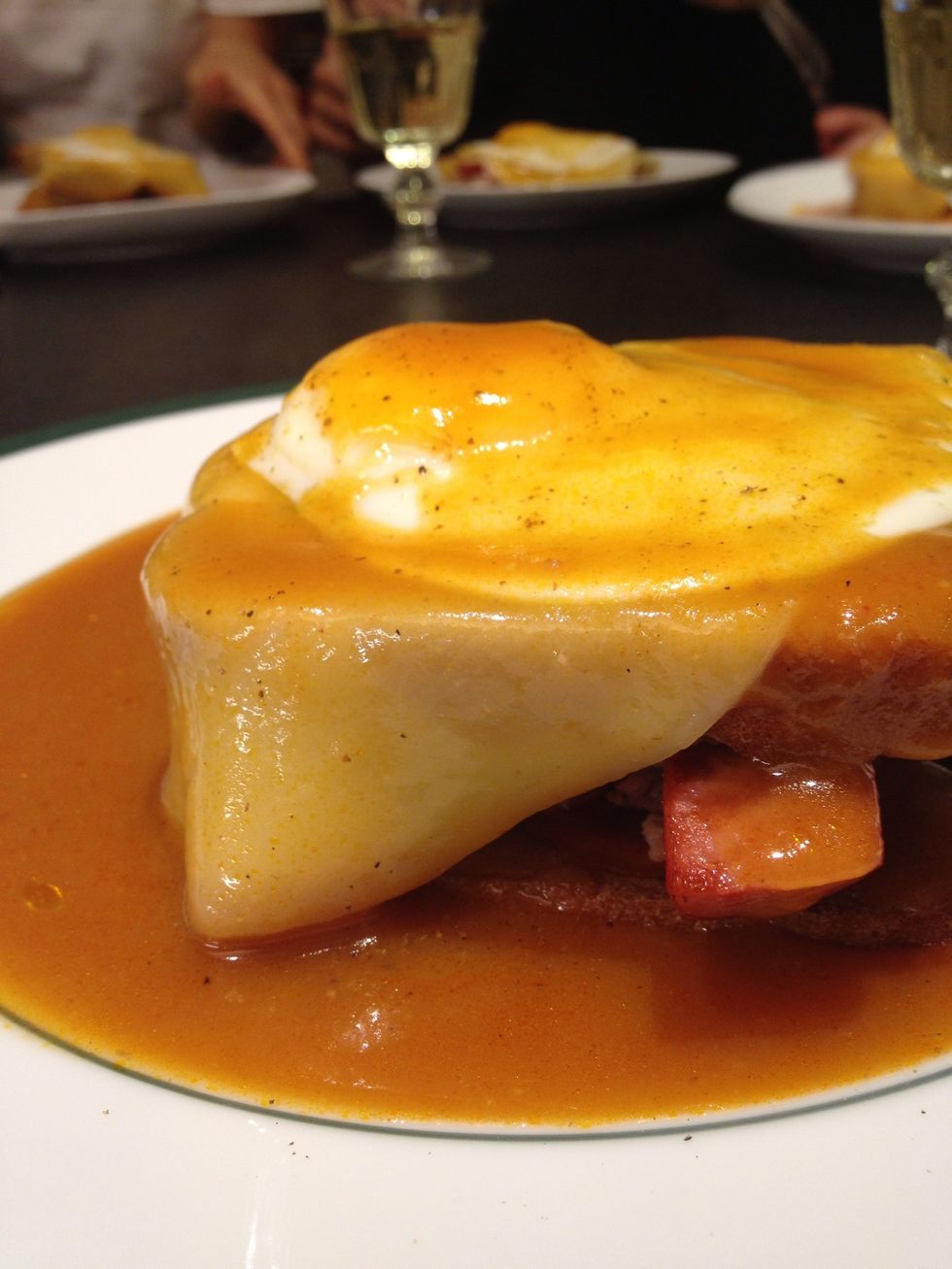 The cheese will melt just enough.