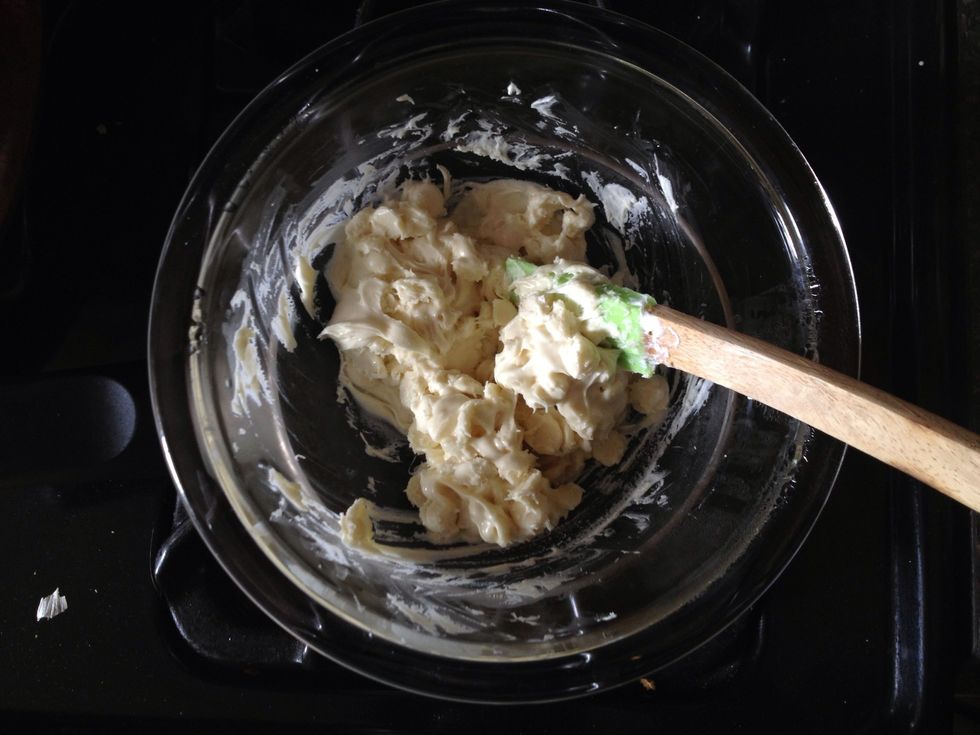 The chocolate will slowly melt. Don't stir too much.