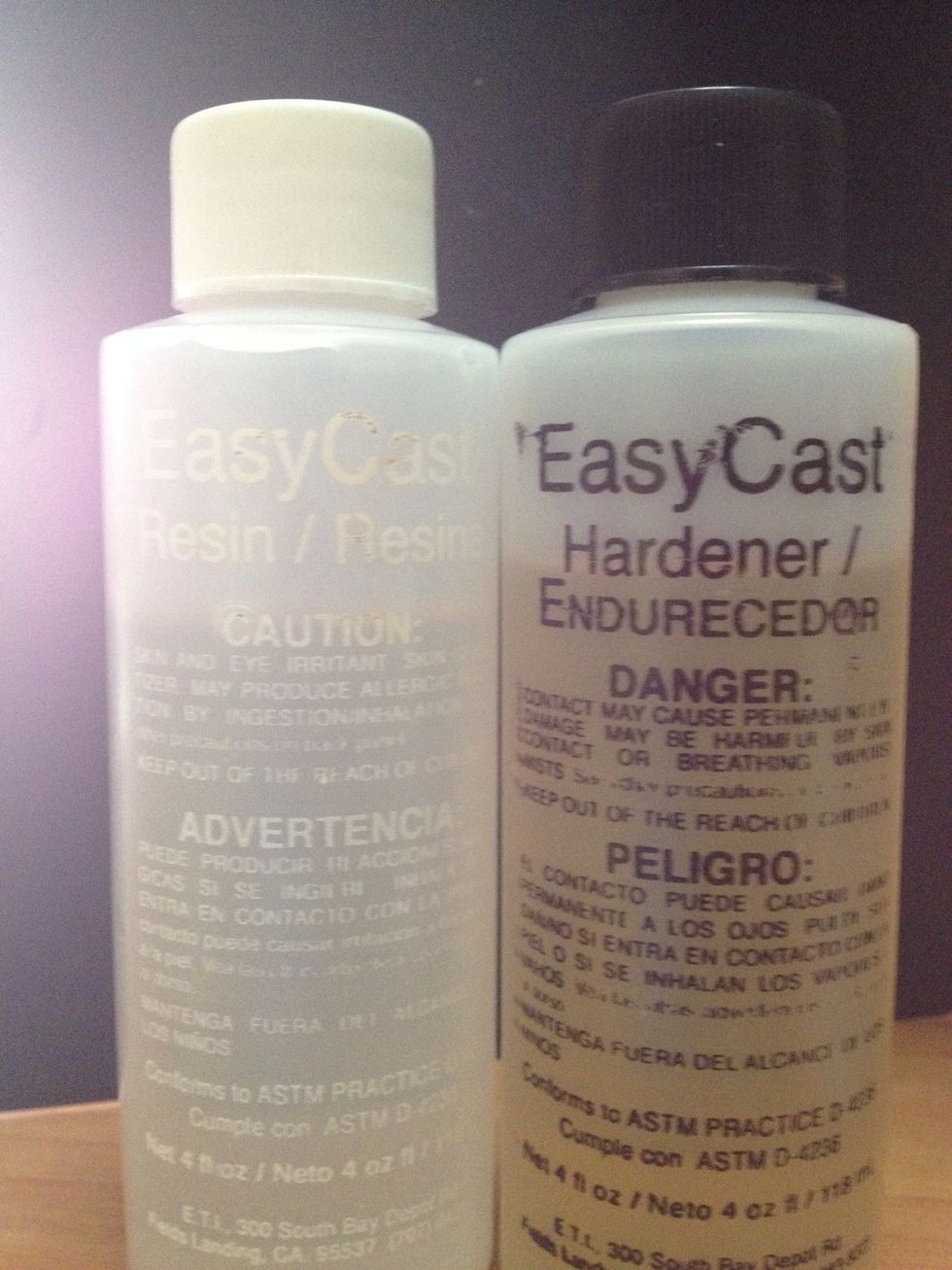 The Clear Epoxy contains hardener and resin solutions. These 2 are to be measured in equal volumes. Too much/ little of either one will give an sticky, undesirable resin piece.