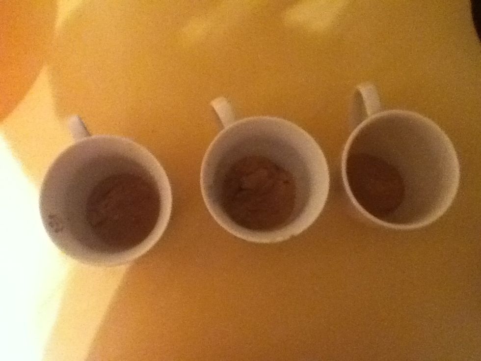 The coco in the cups