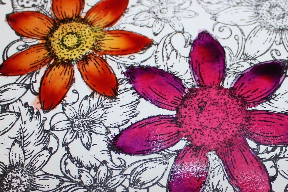 The colors come out very vibrant!