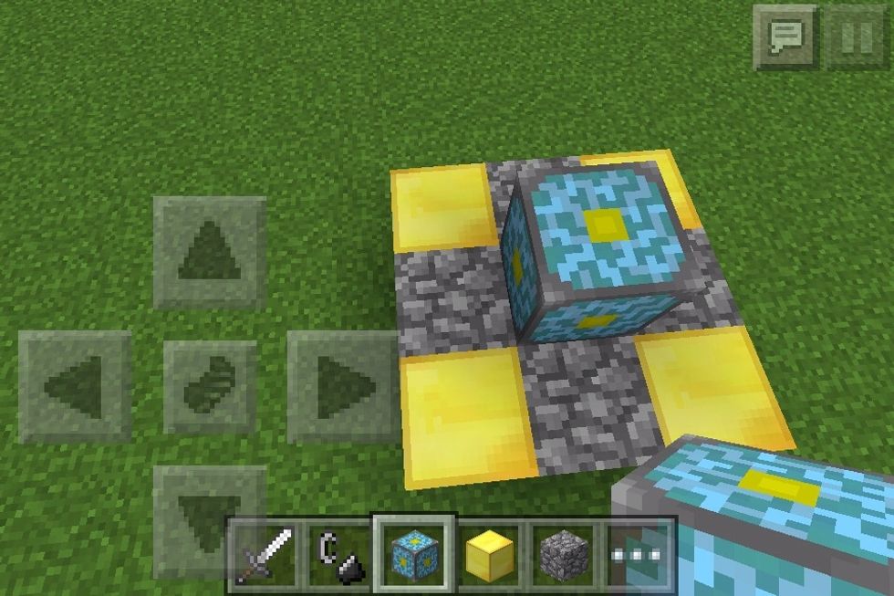 The core of nether in middle