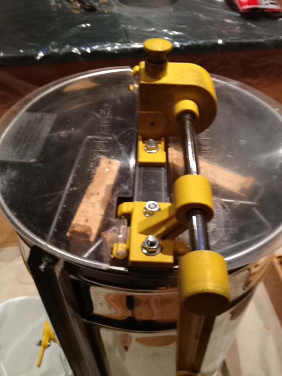 The cover should be on.