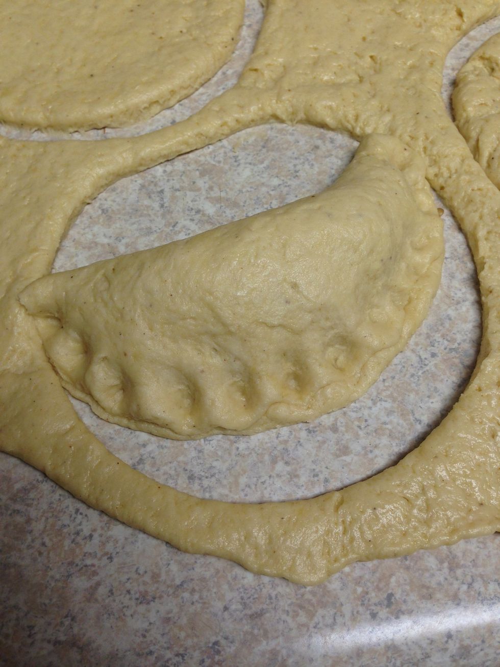 The created pie should look like this