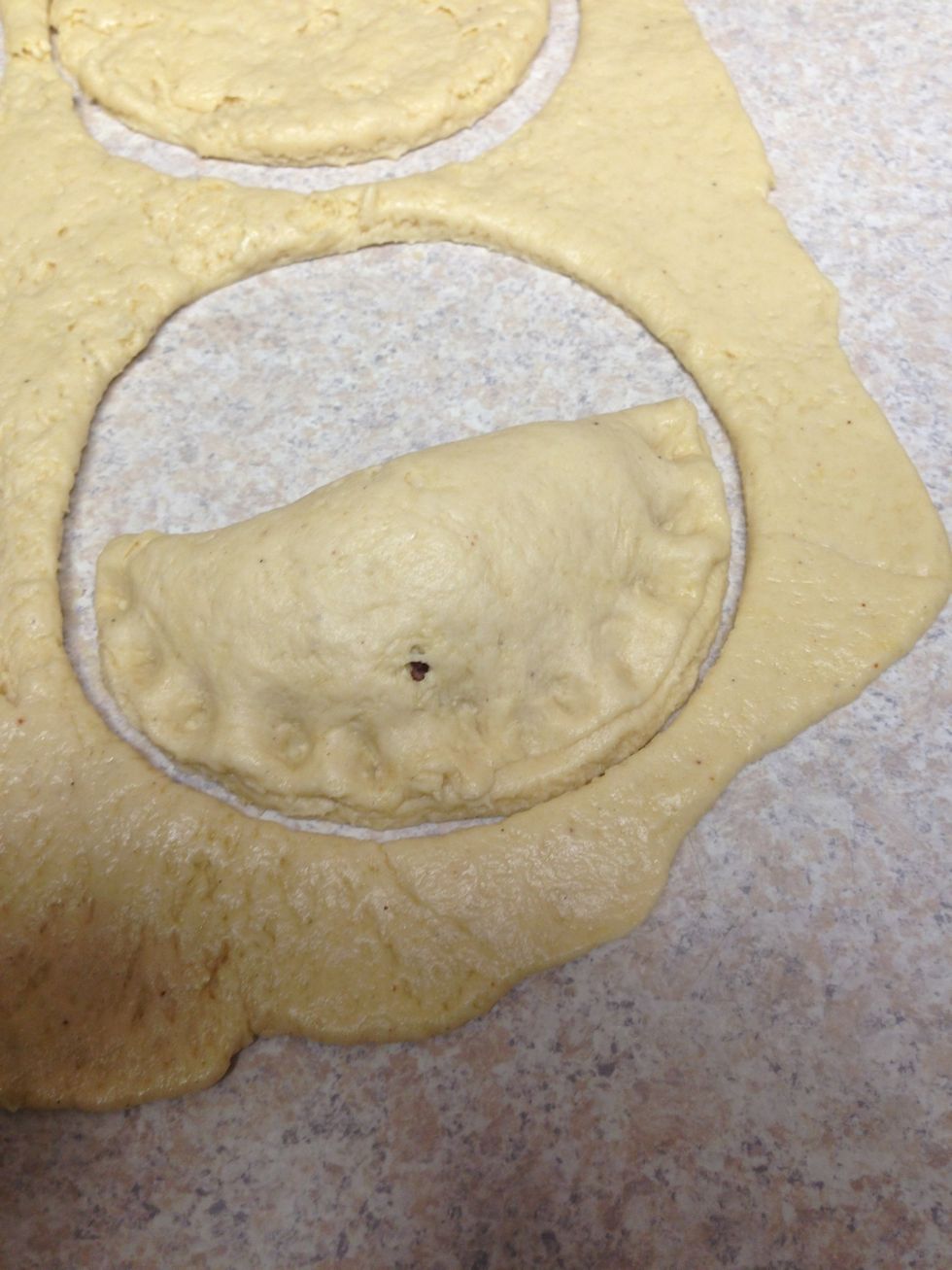 The created pie should look like this