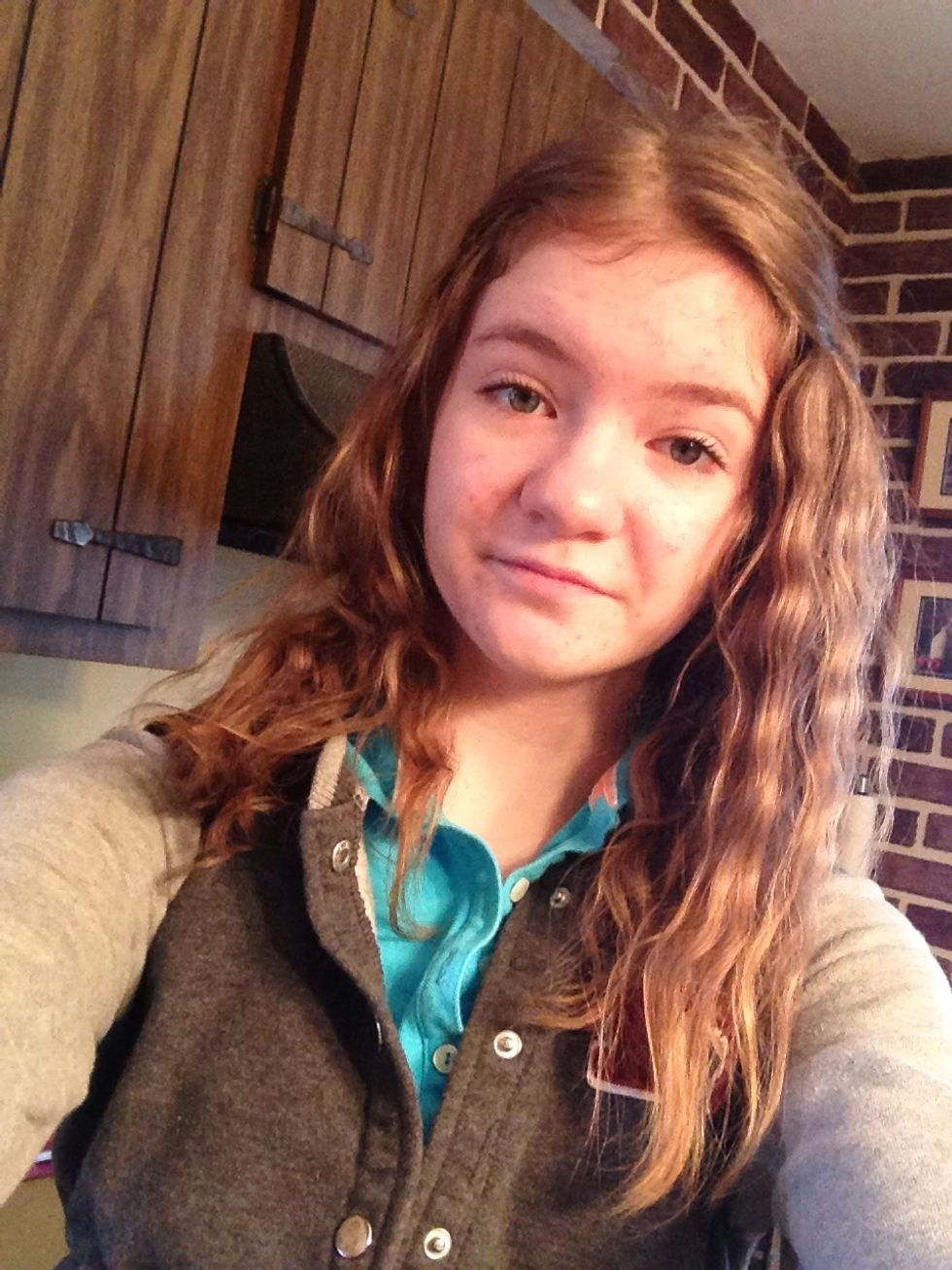 The curls will turn out as shown