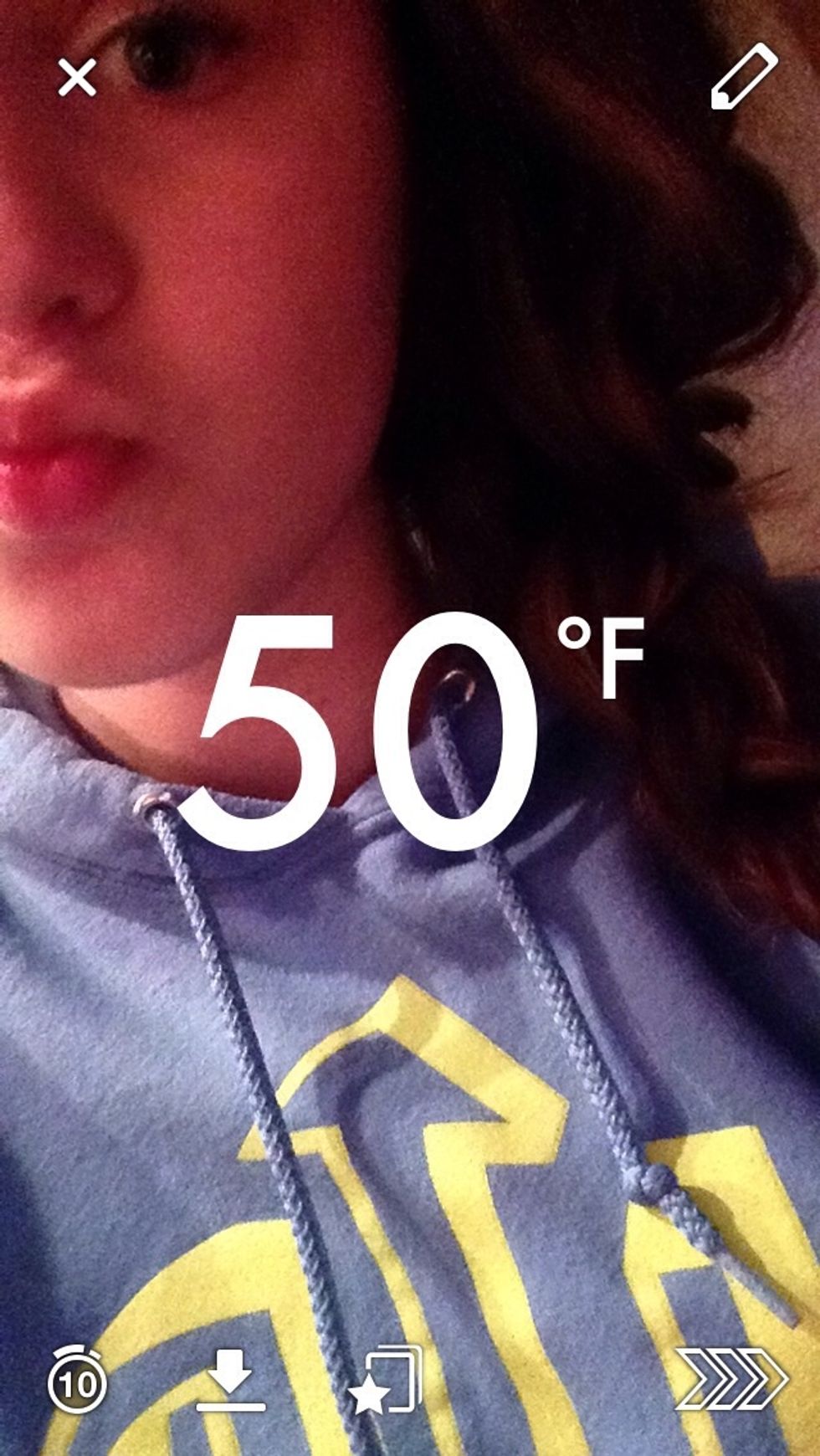 the degrees.