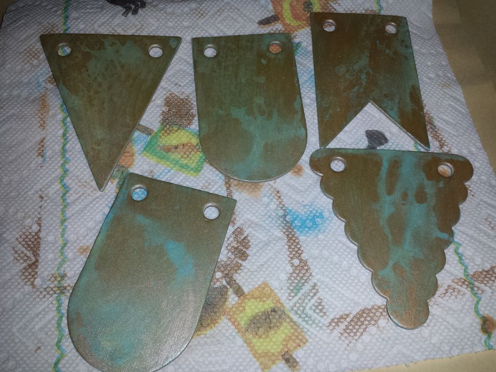 The different looks I got with that technique