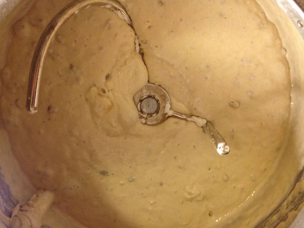 The dough hasn't doubled in size but hopefully it's enough.