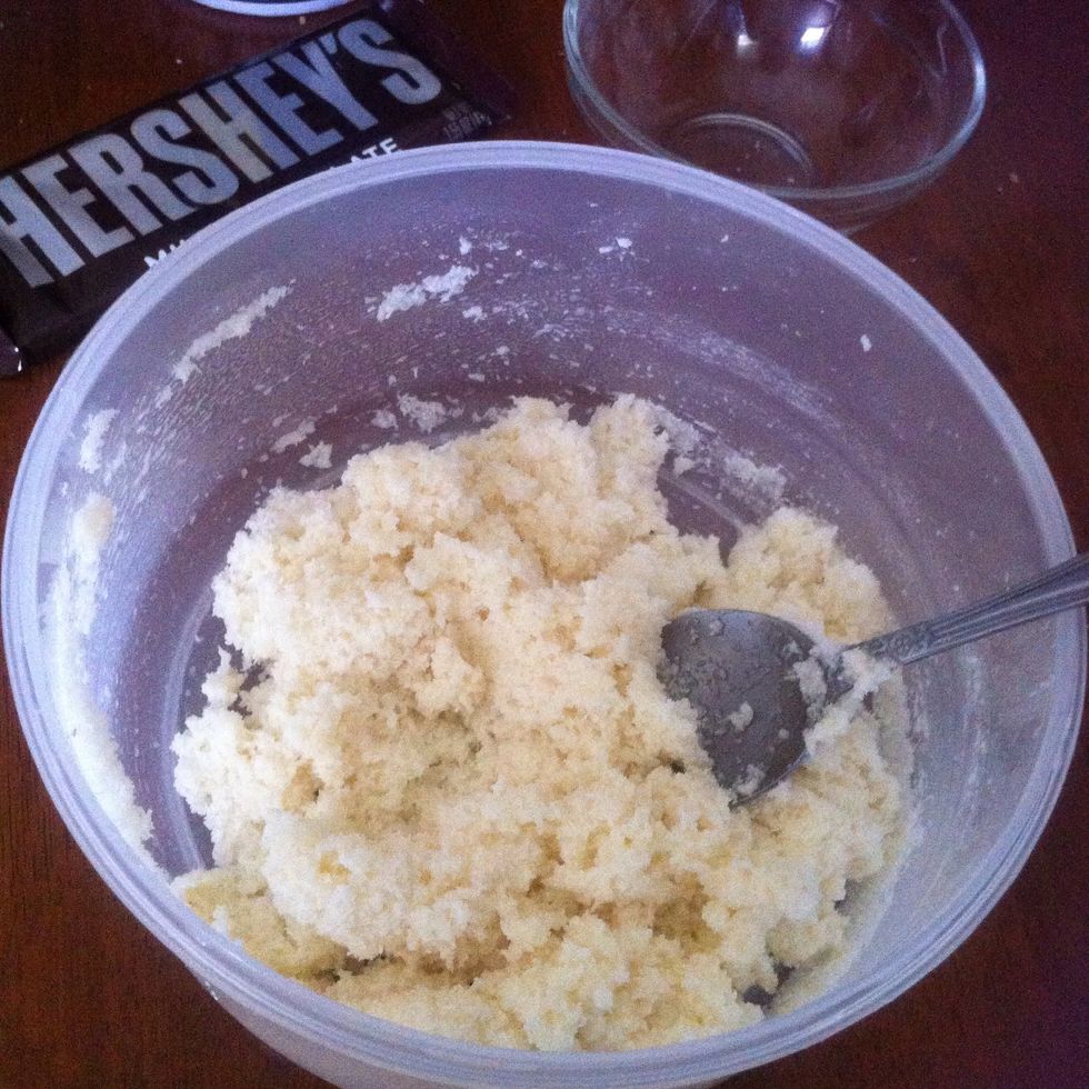The dough should be soft.