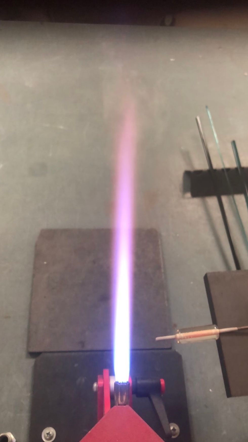 The ends can be gently squared using the edge of the paddle.