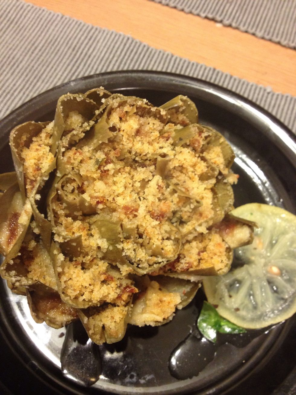 The ends of the leaves should be soft when eating. Only way to tell is by tasting one. If not soft just place them back in for ten minutes. Enjoy!!