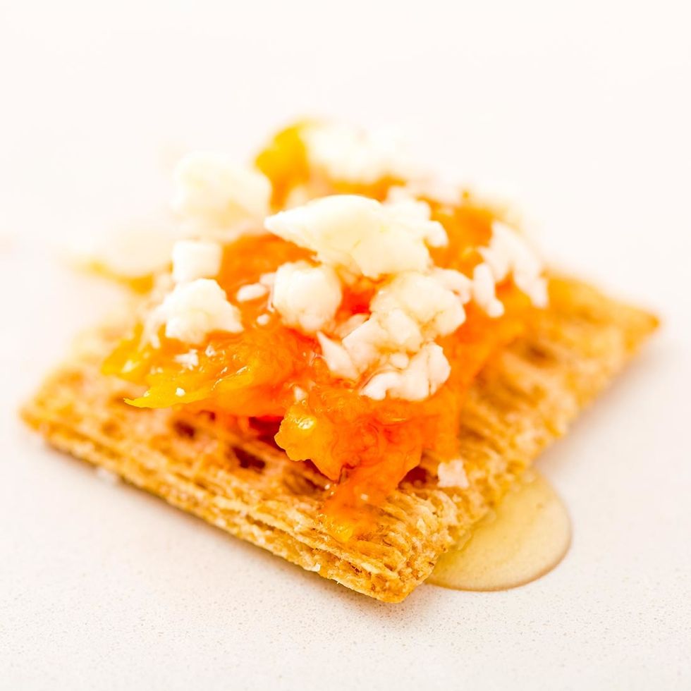 The everyday version of our sweet potato TRISCUIT is a great fit for those who desire the flavor makeup of the artisanal TRISCUIT Cracker but don\u2019t have the time to get the elevated ingredients.