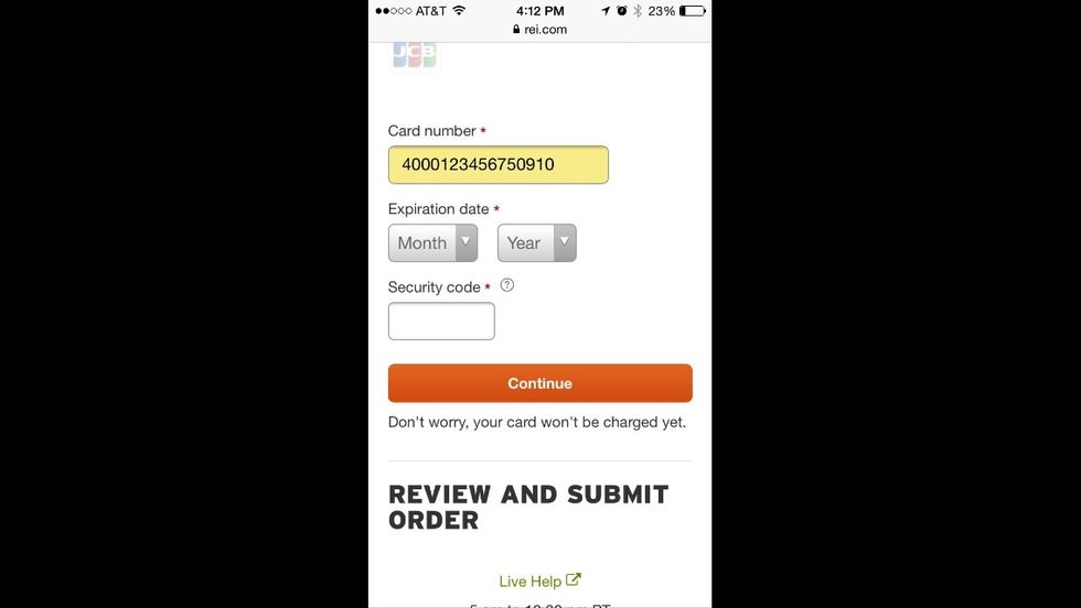 The fields will be automatically filled in. It's that simple. What a great time saver.