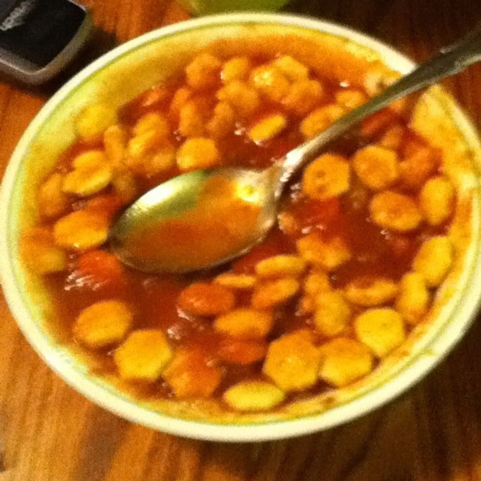 The finished product :) simply Delish!!!