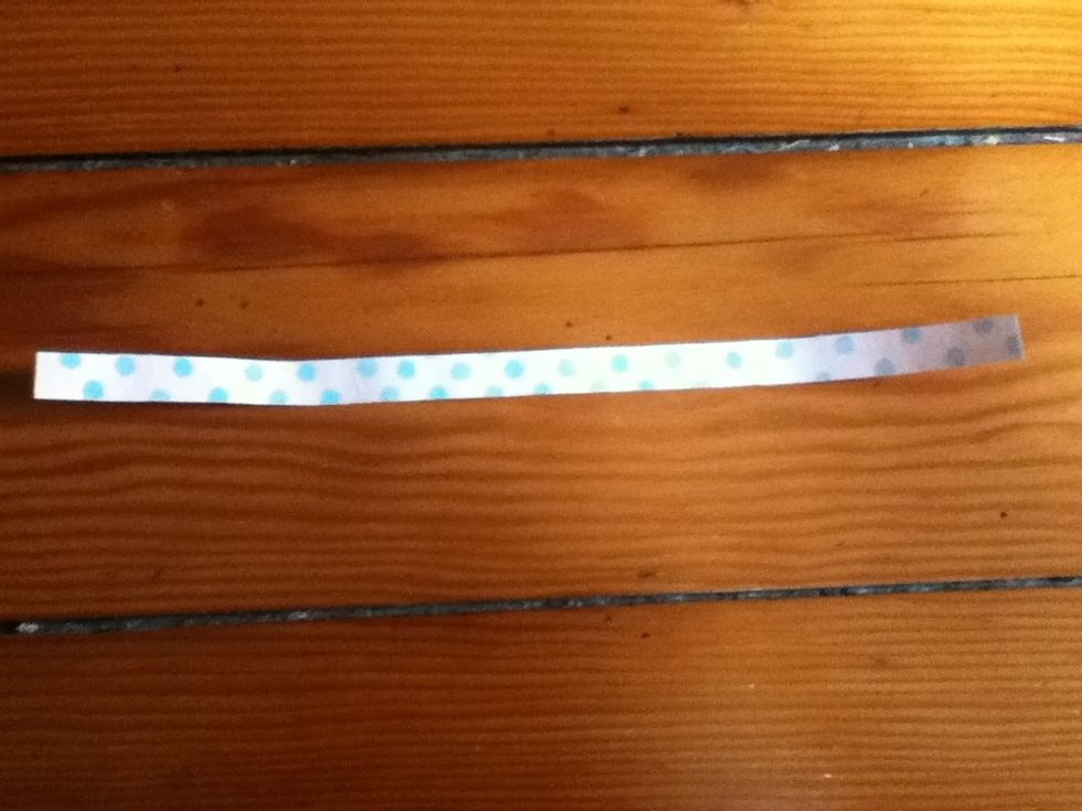 The finished product! You can use it to decorate things, tape things together, or identify things as yours. If you come up with any really fun uses for it, let me know in the comments. Enjoy!