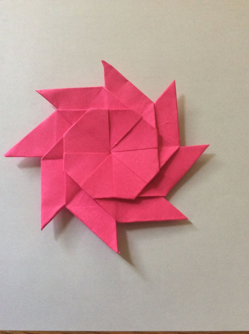 The finished product