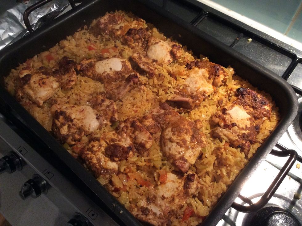 The finished product