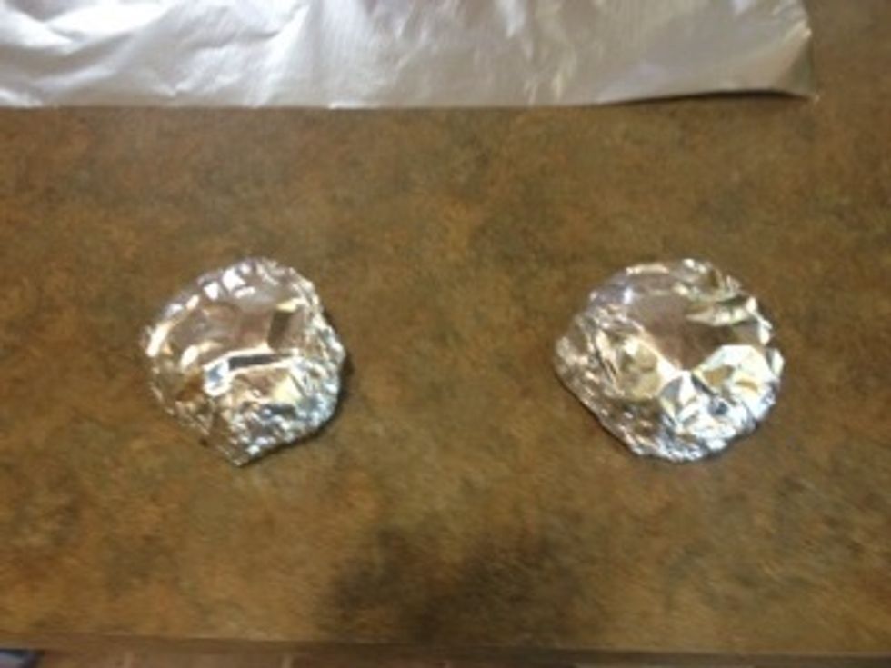 (the finished smoke bombs)