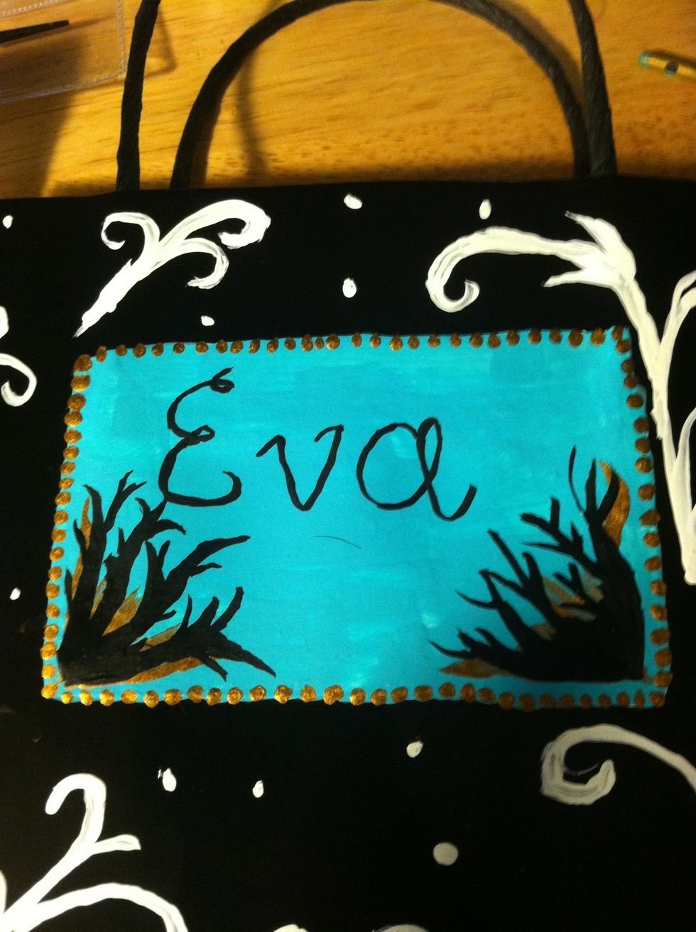 The finished stems. ;)