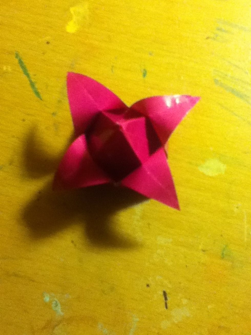 The finished tulip head