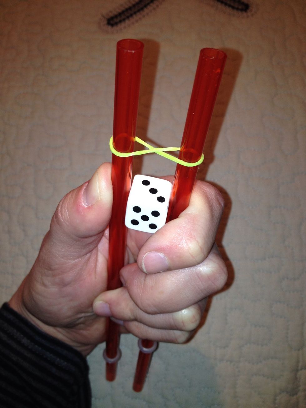 The first band should be a figure 8 or infinity symbol.