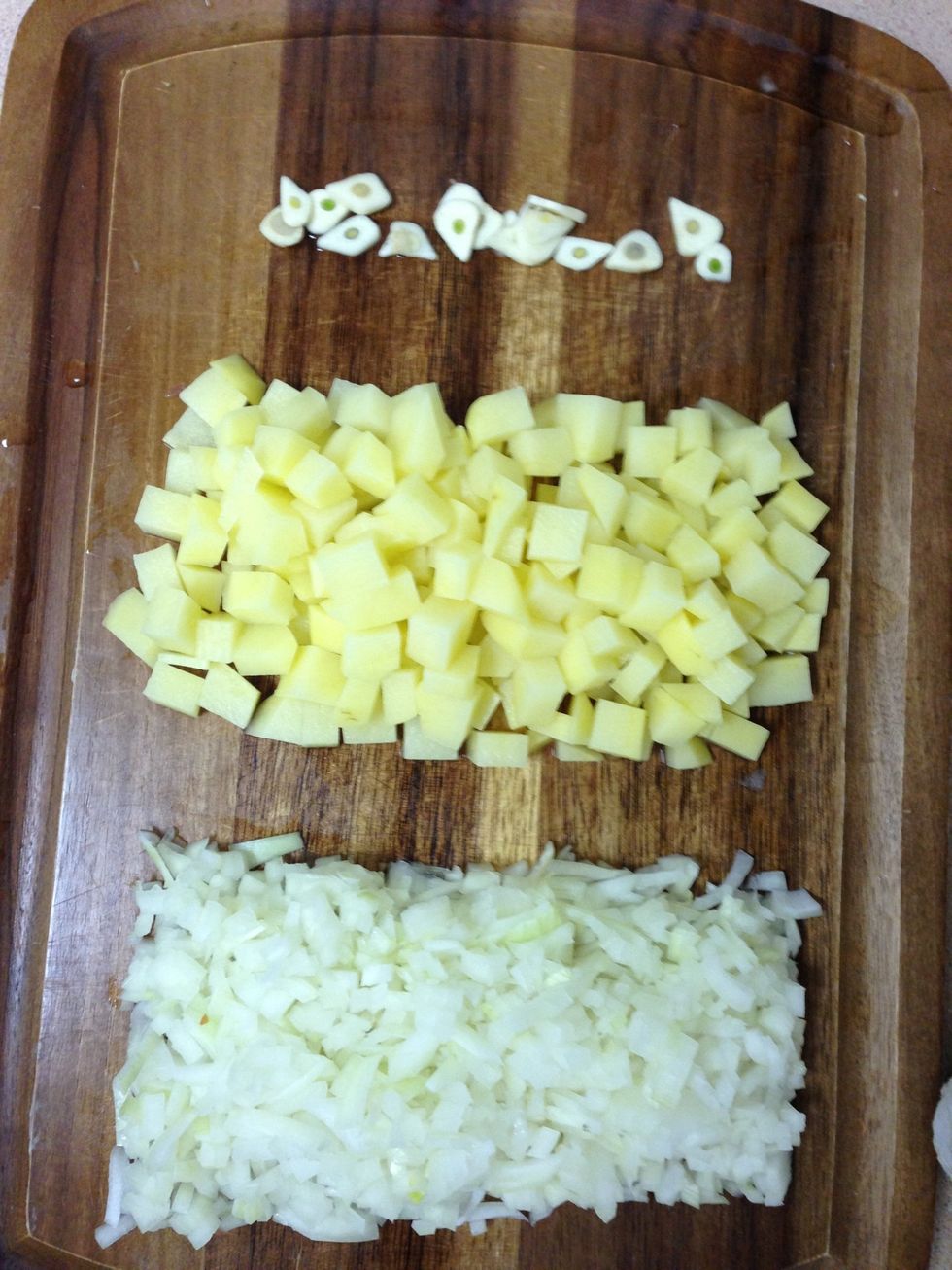 The first part finished