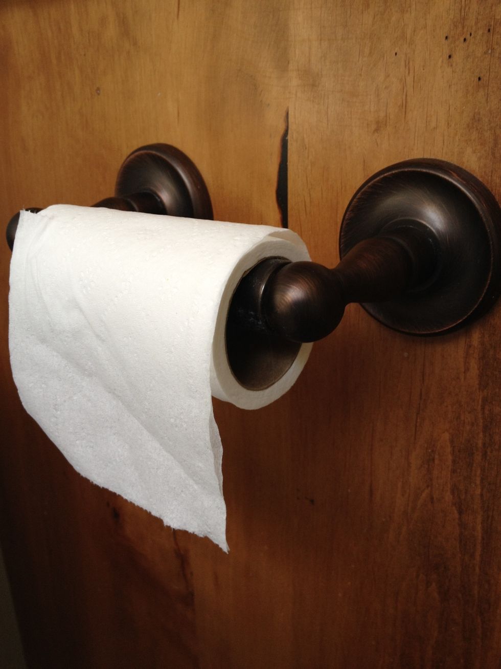 The first step in proper TP installing is simply being aware. Take note when you see this scenario. You know you are getting close to a potentially awkward situation of being stuck in the mud.