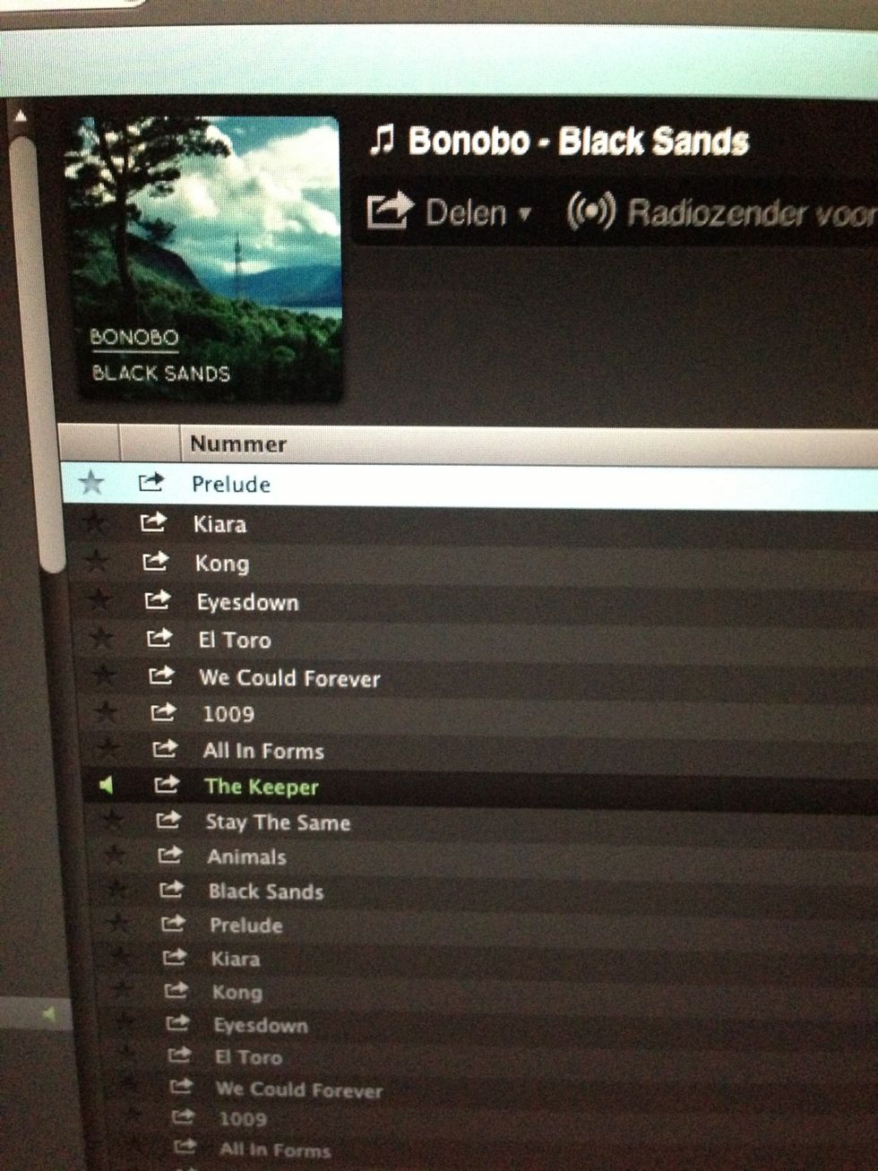 The first step: put on some inspirational music (and pour yourself something nice to drink) :)