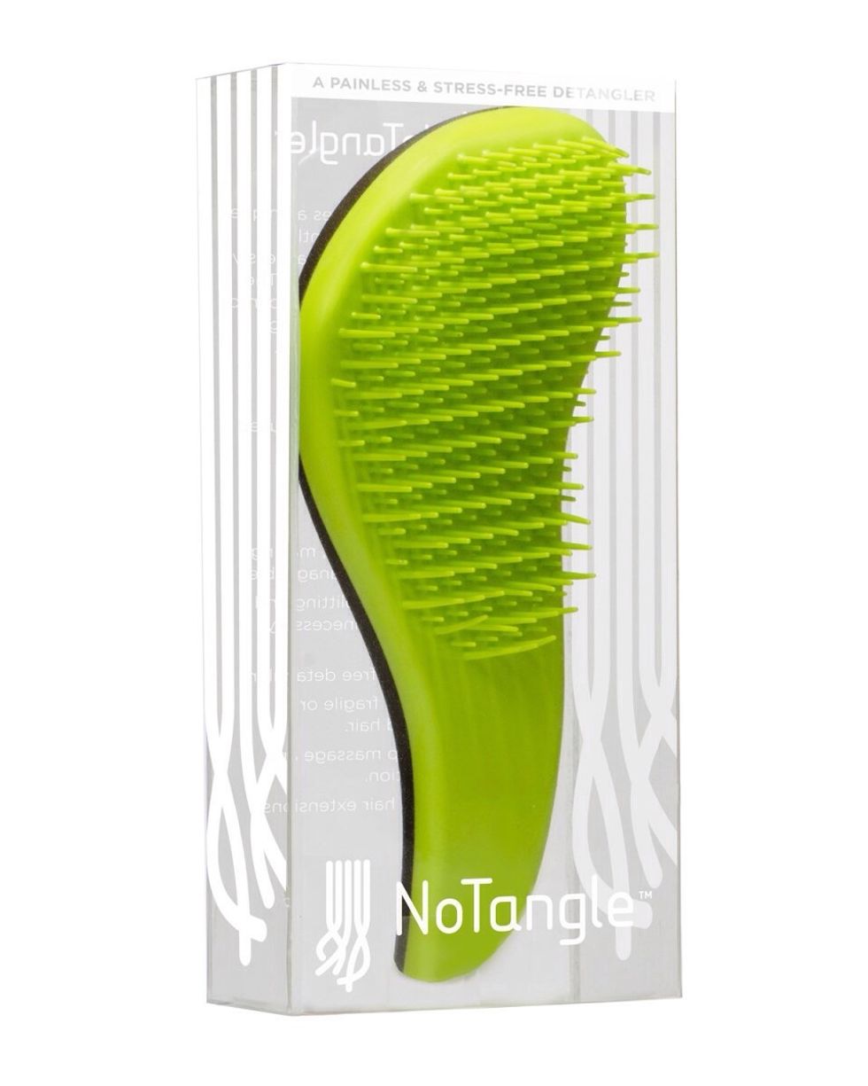 The first step to getting silkier hair that yes, will last is to get a good brush. One of the brushes I recommend personally is this one. It's a brush that doesn't yank your hair. It's tangle free!