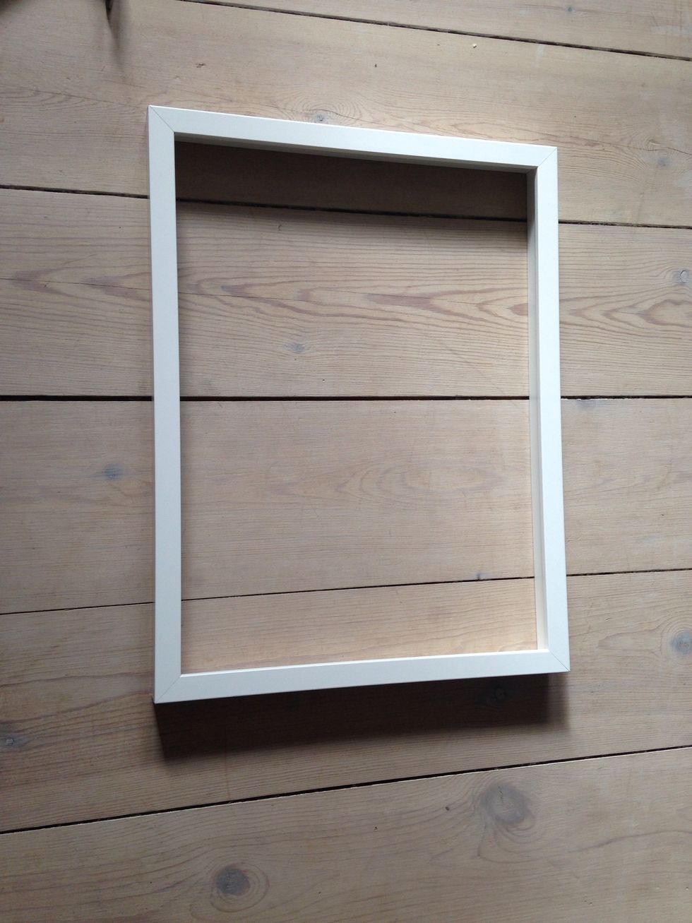 The first thing you need is a nice frame.