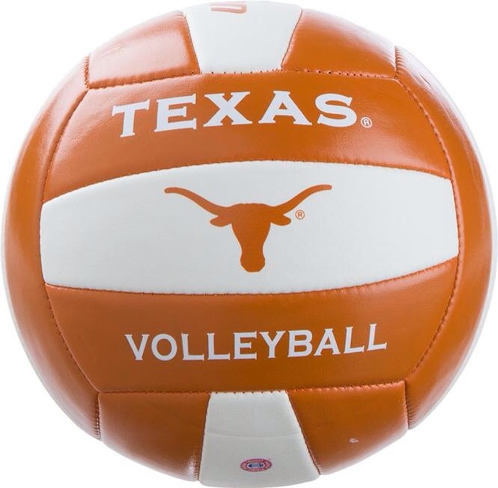 The first thing you need to do is throw the ball. If you've never played before then throw higher. Toss it slightly in front of you.