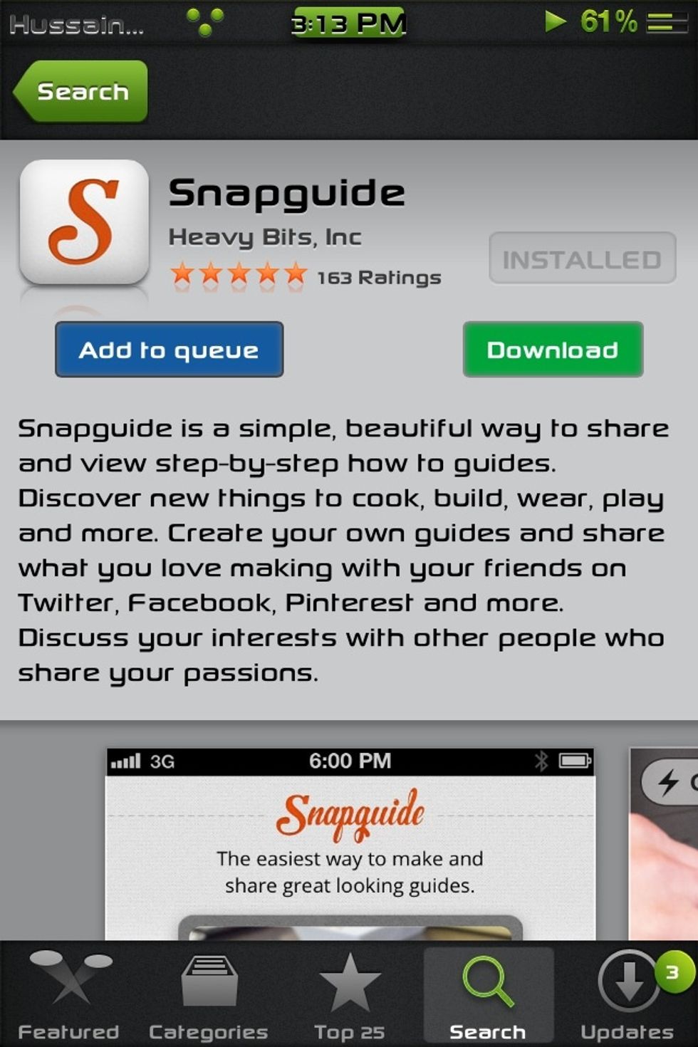 The first tip:Read the description!, to know if this app helps you or not, do not just throw everything in the shopping cart.